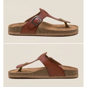 Thong Footbed Sandals